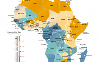 Carte Afrique ressource en eaux